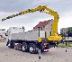 1995 Volvo  FH12 420 / 6X2 / Flatbed crane EFFER 150 4S Truck over 7.5t Stake body photo 3