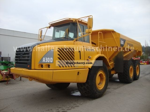 2002 Volvo  A30D A30-D body heating increases air retarde Construction machine Other construction vehicles photo