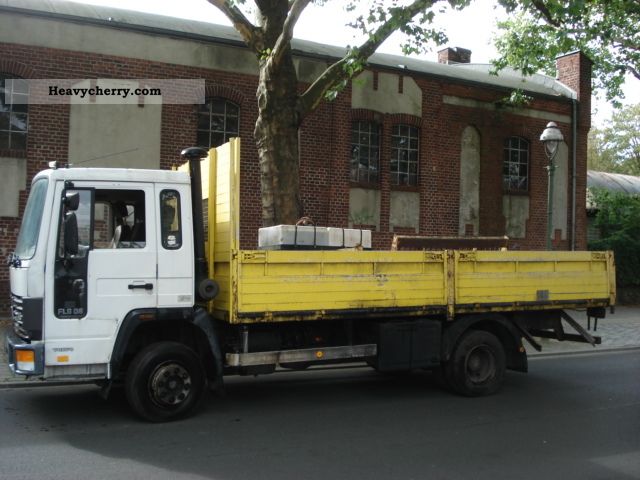 1991 Volvo  FL6, Van or truck up to 7.5t Stake body photo