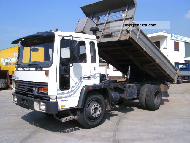 1986 Volvo  FL6 (6 cylinder) Truck over 7.5t Three-sided Tipper photo