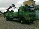 1996 Volvo  FH 12 6x4 with crane 24 TM model 2007 Truck over 7.5t Stake body and tarpaulin photo 1