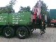 1996 Volvo  FH 12 6x4 with crane 24 TM model 2007 Truck over 7.5t Stake body and tarpaulin photo 6