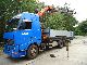 1996 Volvo  FH12-380 6x2 flatbed crane Palfinger EUR2 27 000 Truck over 7.5t Stake body photo 4