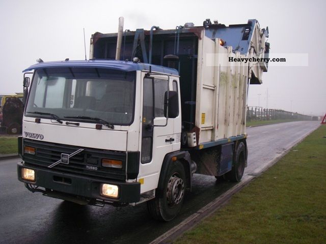 1989 Volvo  GARBAGE TRUCK 4X2 FL 616 Truck over 7.5t Refuse truck photo