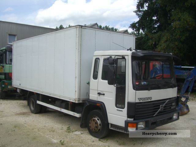 1996 Volvo  FL6 + liftgate + € 2 Van or truck up to 7.5t Box photo