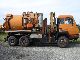 Steyr  32S42 6x6 suction / truck with crane and hook device 1993 Vacuum and pressure vehicle photo