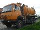 1993 Steyr  32S42 6x6 suction / truck with crane and hook device Truck over 7.5t Vacuum and pressure vehicle photo 1