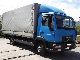 2003 MAN  8180, German truck, TOP CONDITION Truck over 7.5t Stake body and tarpaulin photo 1