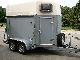 2004 HKM  2-horse trailer TOP CONDITION of private Trailer Cattle truck photo 1