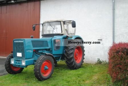 1968 Hanomag  Brilliant 600 Agricultural vehicle Tractor photo