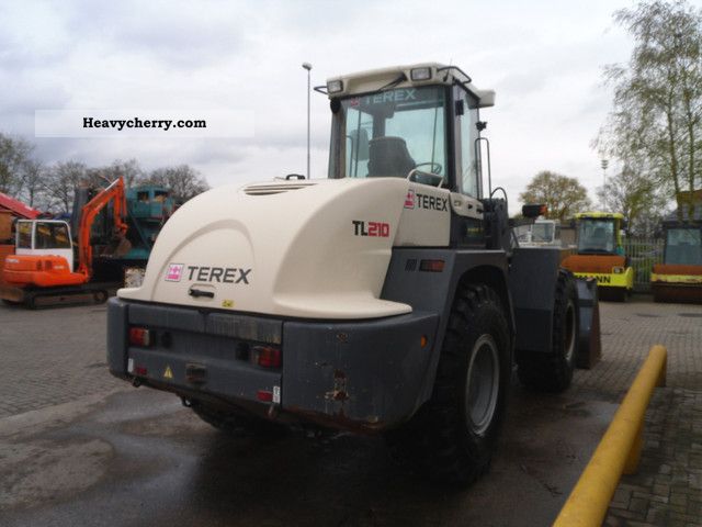 Terex TL 210 2008 Wheeled loader Construction Equipment Photo and Specs