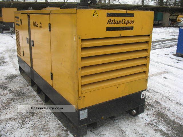 2005 Atlas Copco  QAS 138 generator 125 KVA generator Construction machine Other construction vehicles photo