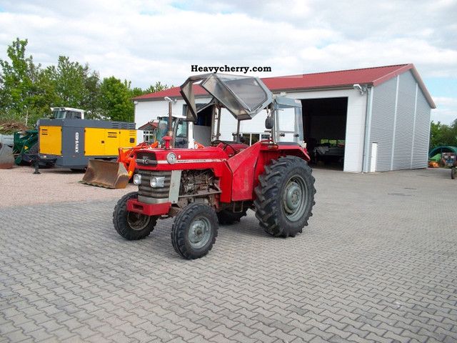 1972 Massey Ferguson  168 + car + power + 4x + new tires + new Tüv good to Agricultural vehicle Tractor photo