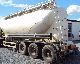 1994 Spitzer  3 axle udder silo 33m ² cement, in an airtight aluminum Semi-trailer Silo photo 5