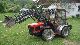 1996 Carraro  HST 3800 Front Snowblower 4 chains, etc. Agricultural vehicle Tractor photo 1