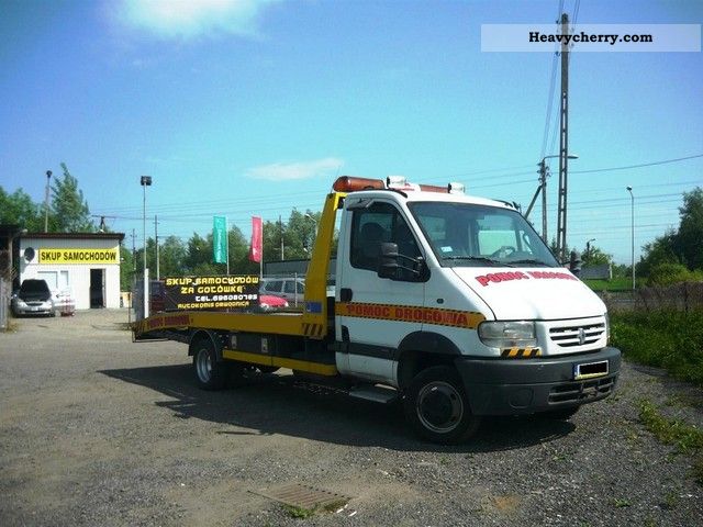 2000 Renault  Mascott 2.8 DTI Pomoc Drogowa Van or truck up to 7.5t Car carrier photo