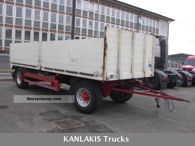 2005 Dinkel  DAP 18 000 building trailer rims * Trailer Stake body photo