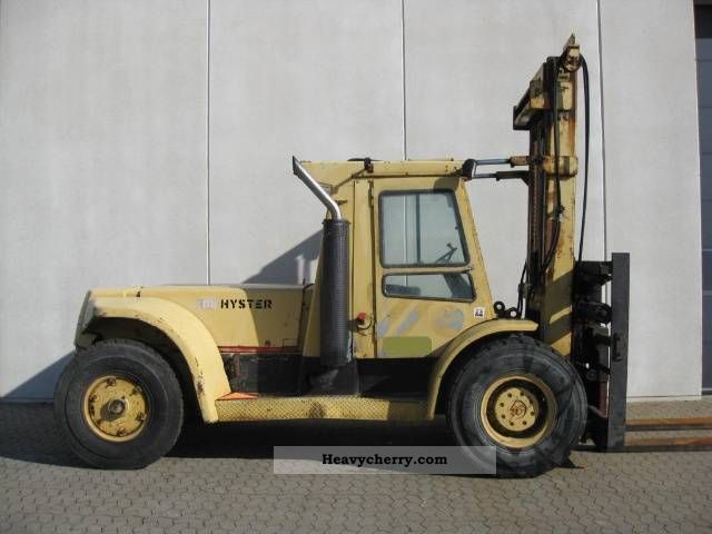 1980 Hyster  H300B 15to. Forklift truck Front-mounted forklift truck photo