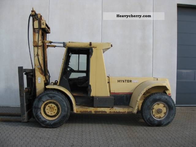 Hyster H300b 15to 1980 Front Mounted Forklift Truck Photo And Specs