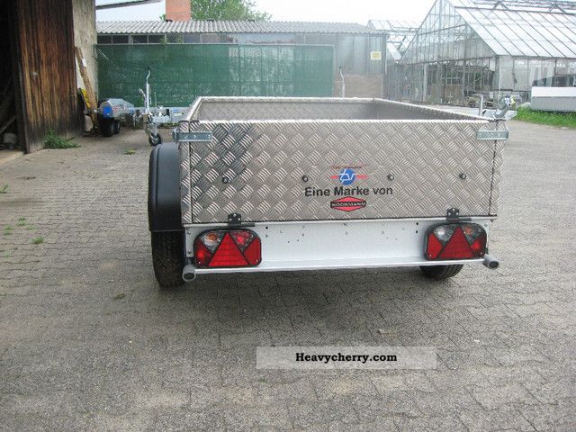 2011 TPV  EU1 aluminum plate 179x107x34 reefs offer until 01.06. Trailer Trailer photo