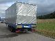 1999 Wagner  Tandem 10 tons. Trailer Stake body and tarpaulin photo 2
