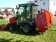 2010 Hako  1950DA, shield, spreaders, brooms, deck, collector Agricultural vehicle Tractor photo 2