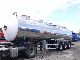 1997 Magyar  About 33 600 liter stainless steel cistern chemistry Semi-trailer Tank body photo 1
