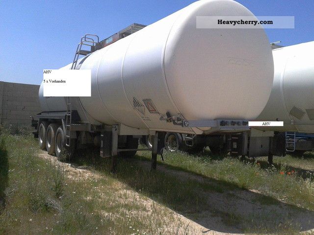 1999 Other  COBO Bitum tank 5 pieces Semi-trailer Tank body photo