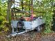 Other  Flatbed trailers with tarpaulin 2,2 Tonne. 1986 Trailer photo