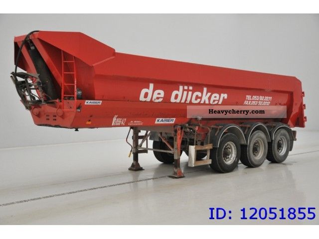 2001 Other  Robust cub in 22 Kaiser Steel Semi-trailer Tipper photo