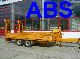 Other  Tandem trailer with ABS 2002 Low loader photo
