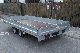 1998 Other  Hirth 2 axle flatbed 2000 Kg Trailer Stake body photo 4