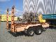 1997 Other  Beyer tandem trailer with ramps Trailer Low loader photo 1