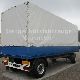 2000 Other  18 to 2-axle trailer * lift * Edscha Trailer Stake body and tarpaulin photo 2