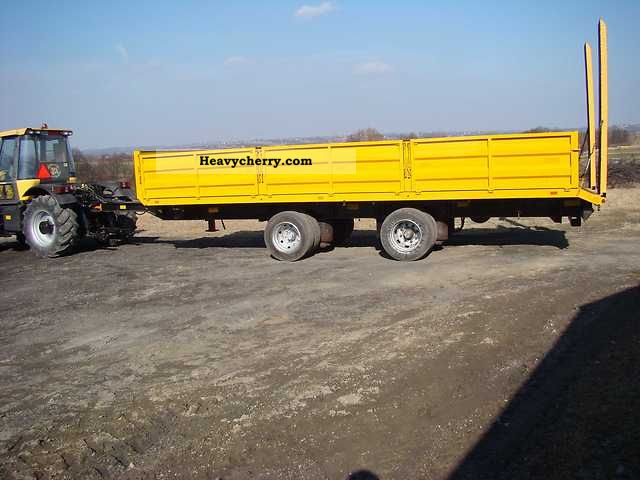 1993 Other  PACTON 18PG Trailer Low loader photo