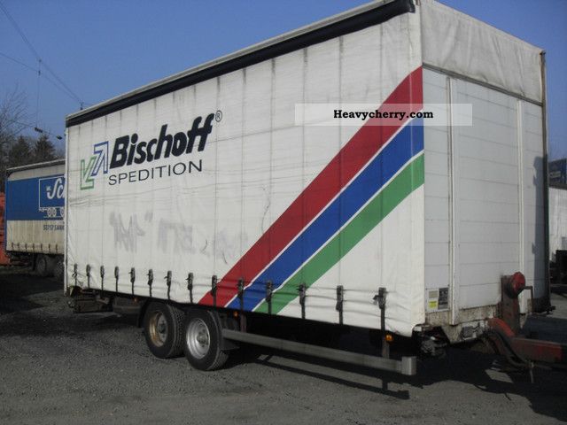 2000 Other  Meuser tandem trailer Trailer Stake body and tarpaulin photo