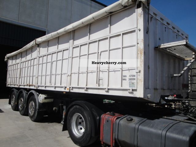 2001 Other  9m x 1.60m tipper Leciñena Semi-trailer Tipper photo
