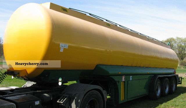 1996 Other  ZASTA N-36 Diesel Fuel Semi-trailer Tank body photo