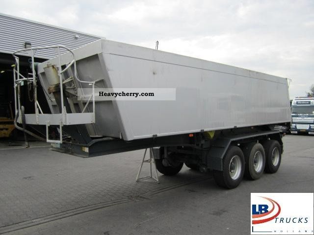 2008 Other  Meier Ling 3 assige KIPOPLEGGER full-aluminum (MSK-2 Semi-trailer Tipper photo