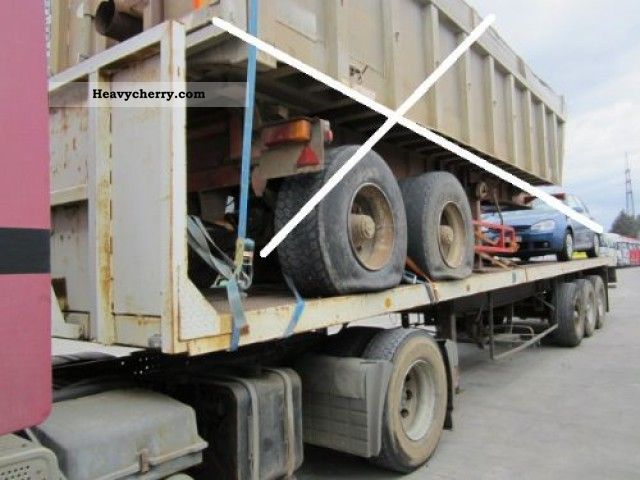 1986 Other  Trailor FULL STEEL supension Trailer Platform photo
