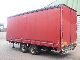 2002 Other  TPA-135 tandem Edscha-7, 20m Pr / Pl-curtainsider Trailer Stake body and tarpaulin photo 4