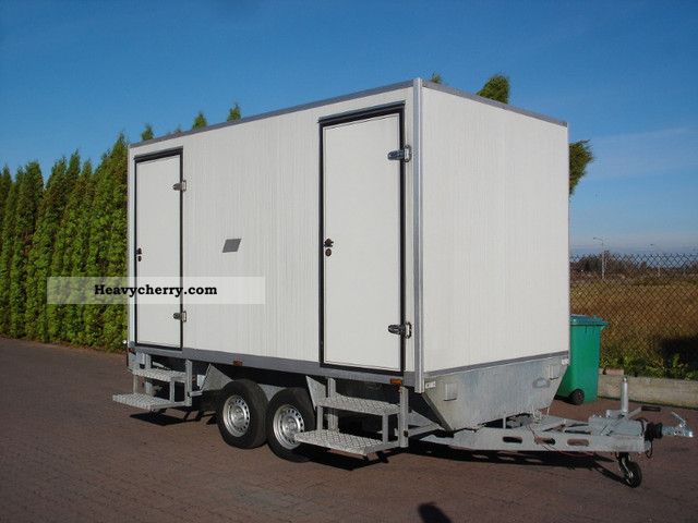 2011 Other  WC toilet trailer 1300L Trailer Traffic construction photo