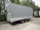 1998 Other  Tandem trailer with liftgate plan 1 t Trailer Stake body and tarpaulin photo 1