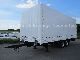 Other  10.5 to 7.20 m tandem trailer Flatbed / tarpaulin 2002 Stake body and tarpaulin photo