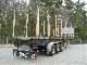 1998 Other  BEFA 3-axle trailer Semi-trailer Timber carrier photo 3