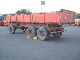 1985 Other  3 - Axis 3 - side-OIL-tippers Meier Ling Trailer Three-sided tipper photo 4