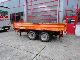 2002 Other  13.5 t tandem trailer with aluminum ramps Trailer Three-sided tipper photo 3