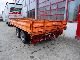 2002 Other  13.5 t tandem trailer with aluminum ramps Trailer Three-sided tipper photo 8