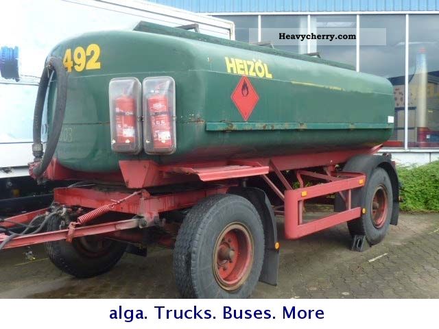 1974 Other  BLUMHARDT steel tank trailers 11 000 liters. Agricultural vehicle Other agricultural vehicles photo