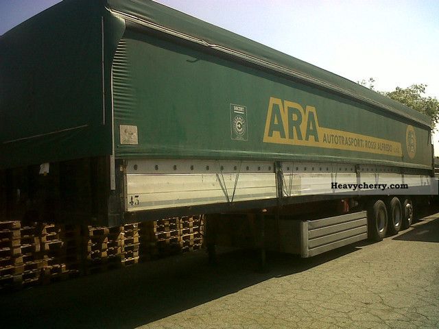 1991 Other  centinato Semi-trailer Stake body and tarpaulin photo